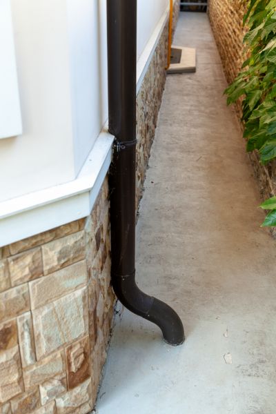 Cost of Underground Gutter Service in Stow