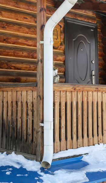 Cost of Porch Downspout Installation in Stow