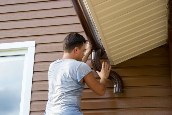Cost of Porch Gutter Repair in Stow