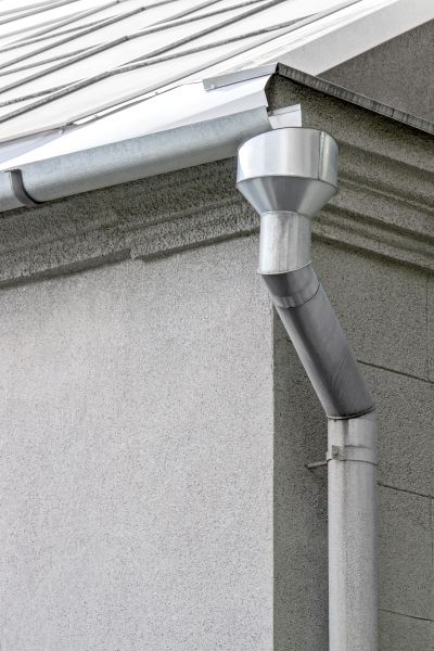 Galvanized Gutter Installation in Stow