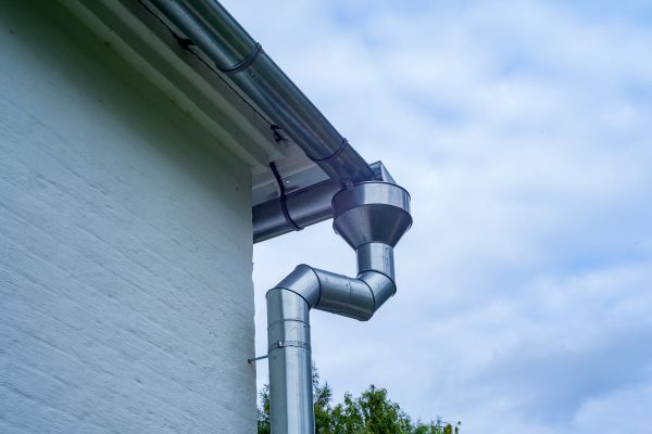 Cost of Metal Downspout Replacement in Stow