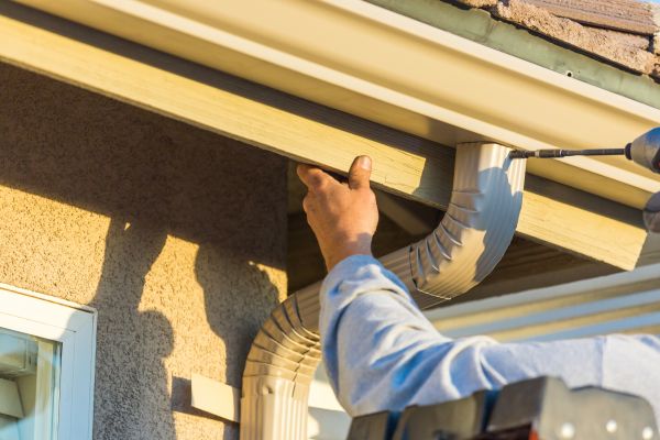 Aluminum Rain Gutter Service in Stow
