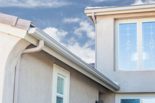 Continuous Gutter Installation in Stow
