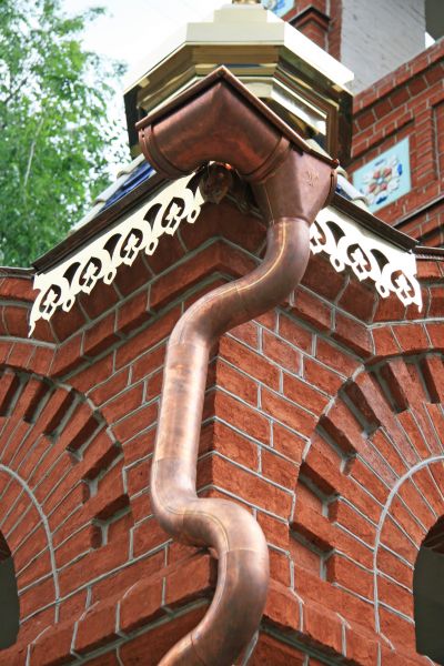 Church Downspout Installation in Stow