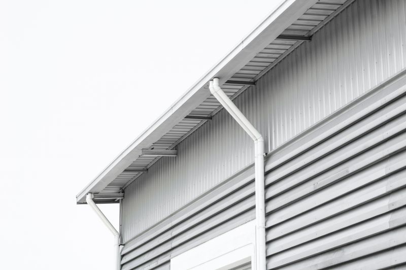 Industrial Gutter Installation detail