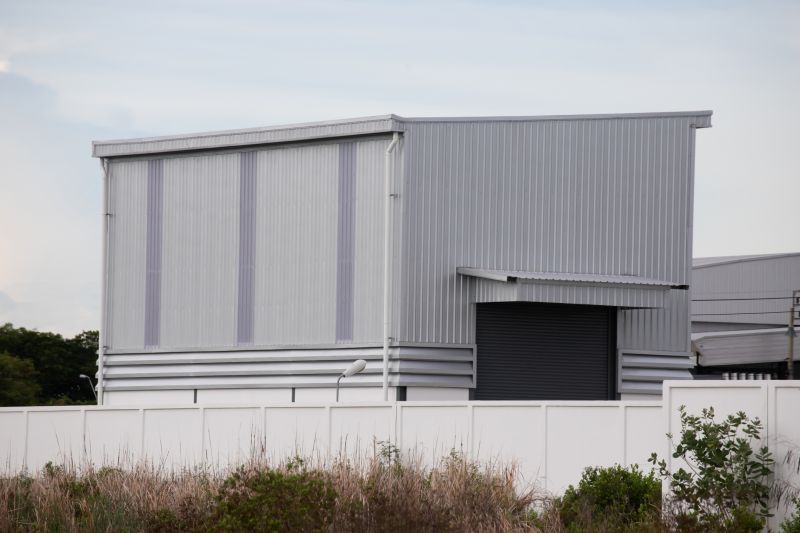 Commercial Building with Gutter Protection